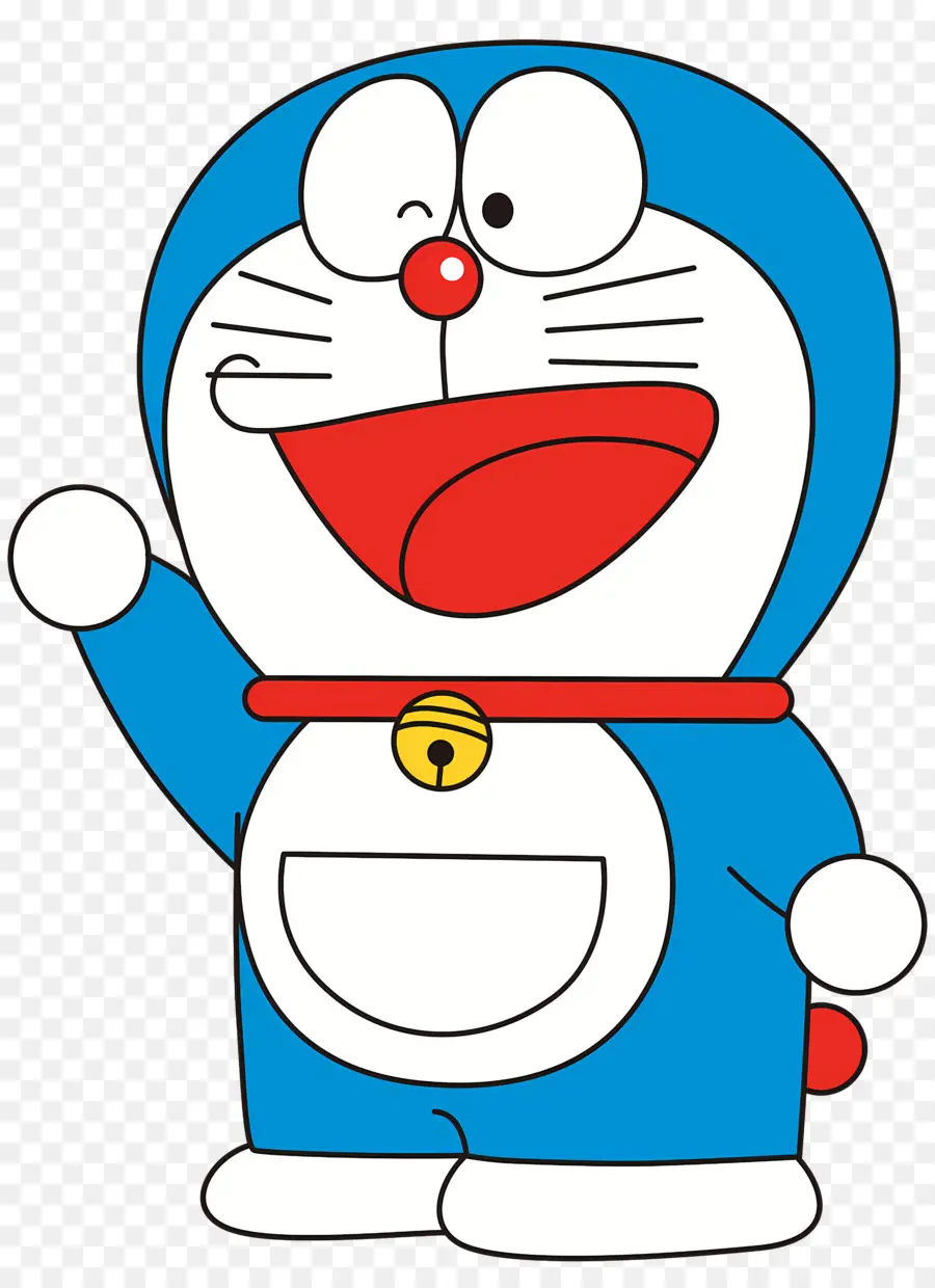 Doraemon，Robô Azul PNG