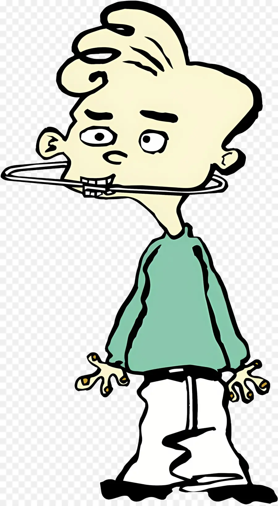 Ed Edd E Eddy，Menino Com Aparelho PNG