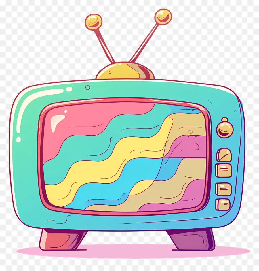 Dia Mundial Da Televisão，Tv Retrô PNG