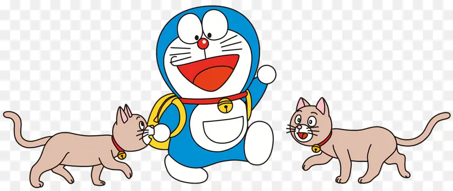 Doraemon，Robô Azul PNG