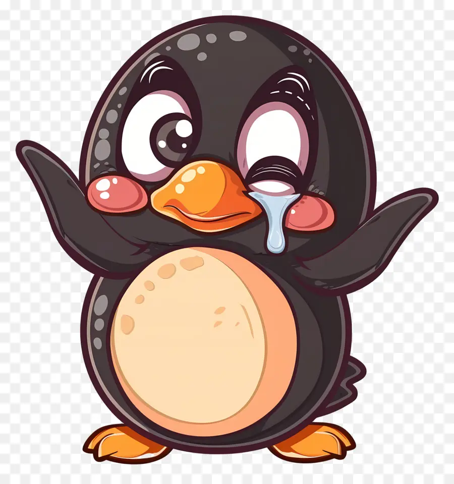 Pinguim Chorando，Pinguim Negro PNG