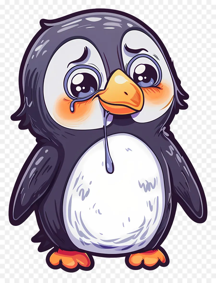 Pinguim Chorando，Pinguim Negro PNG