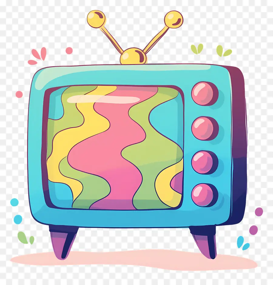 Dia Mundial Da Televisão，Tv Retrô PNG