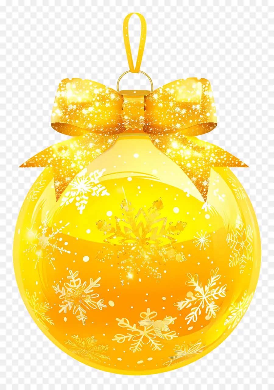 Bola De Ouro De Natal，Ornamento De Bola De Ouro PNG