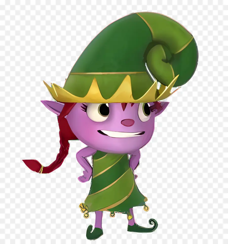 Wallykazam，Elfo Roxo PNG