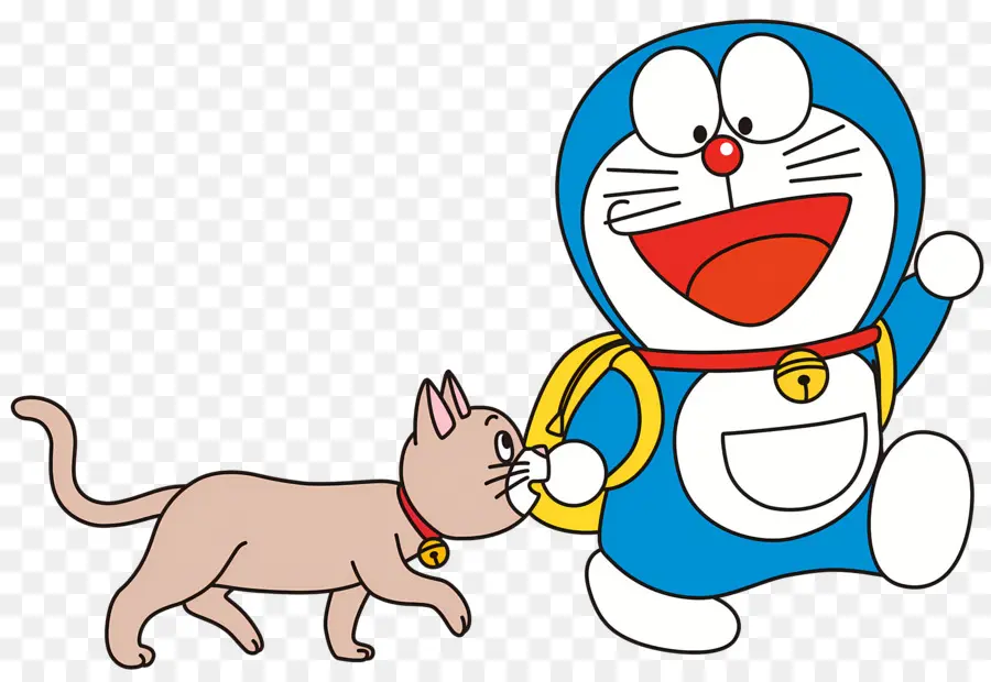 Doraemon，Robô Azul PNG