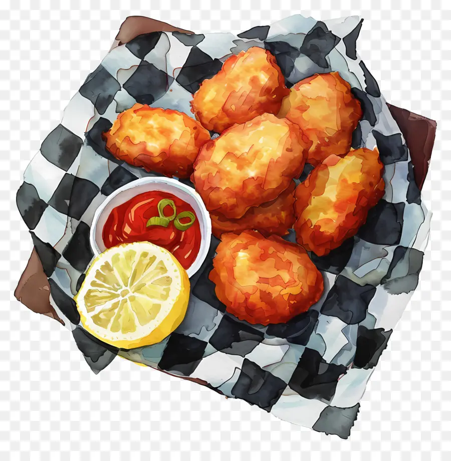 Nuggets De Frango Frito，Pepitas Fritas PNG