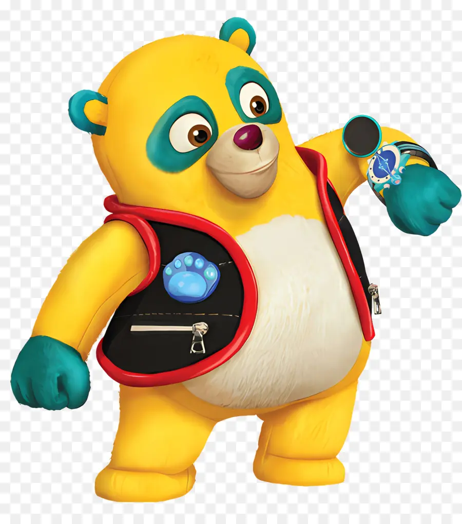 Agente Especial Oso，Urso Amarelo PNG