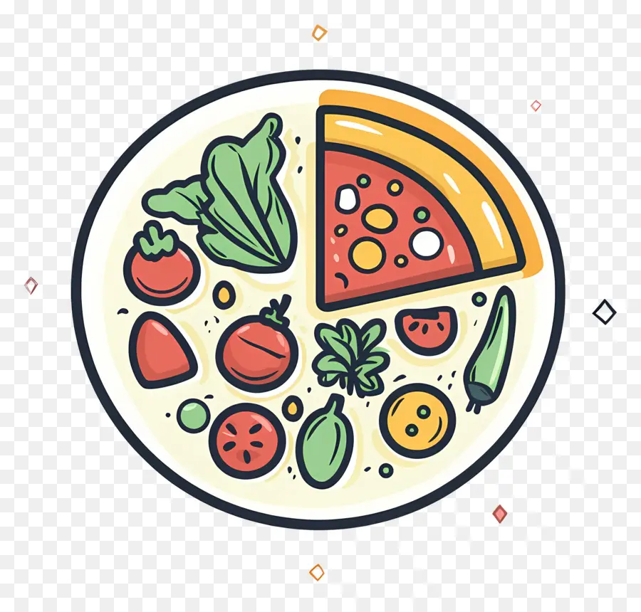 Logotipo De Comida，Pizza E Legumes PNG