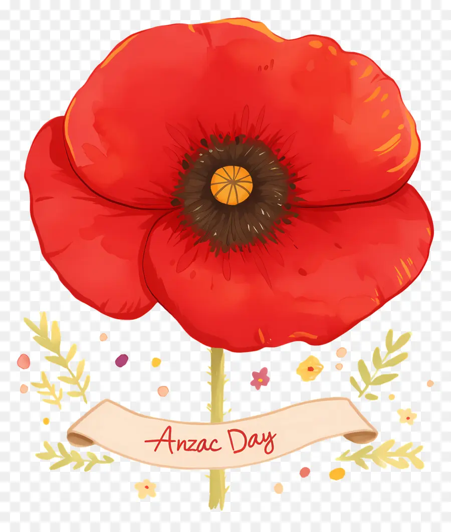 Dia De Anzac，Papoula Anzac PNG