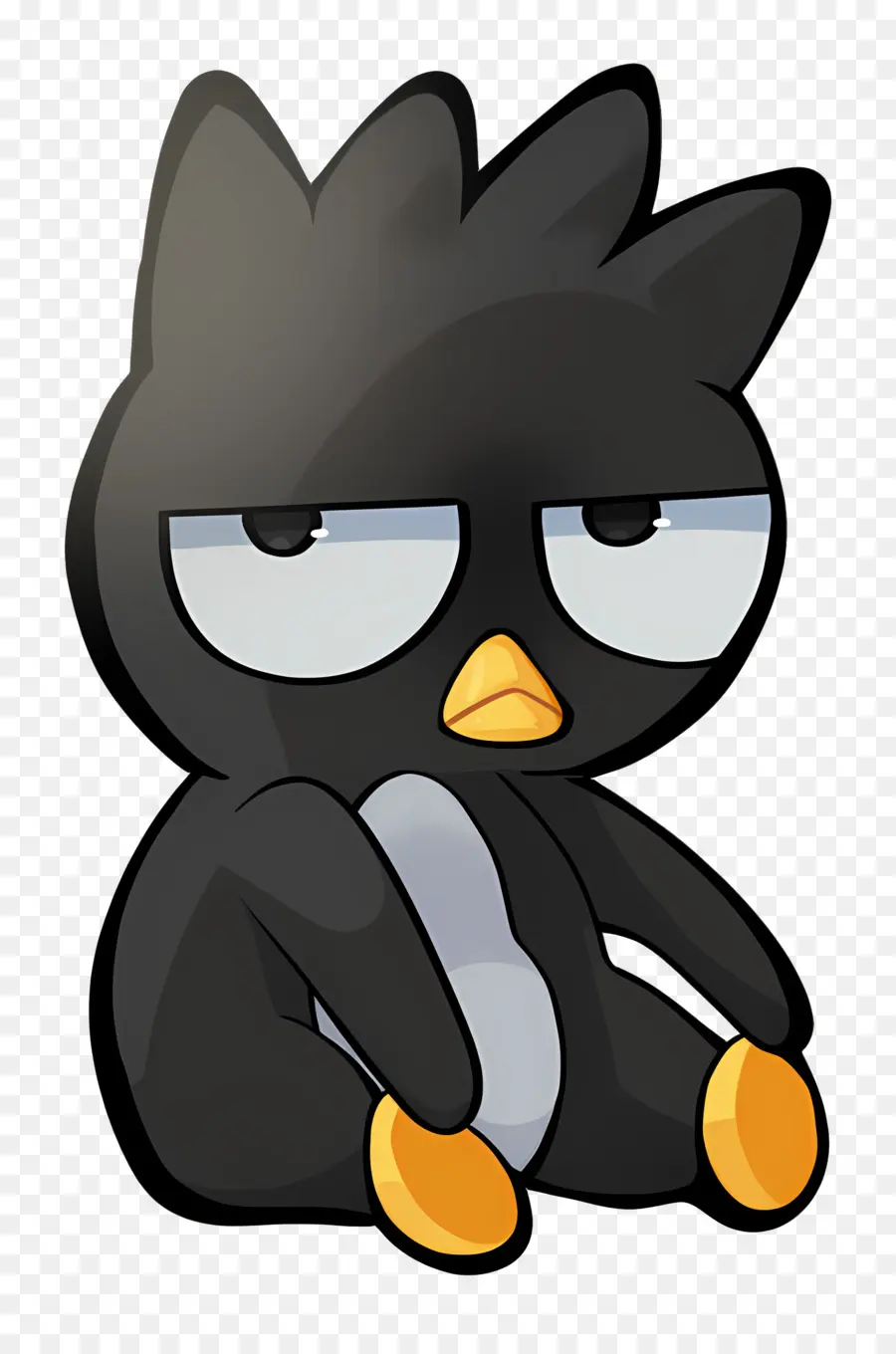 Bad Badtz Maru，Pinguim Negro PNG