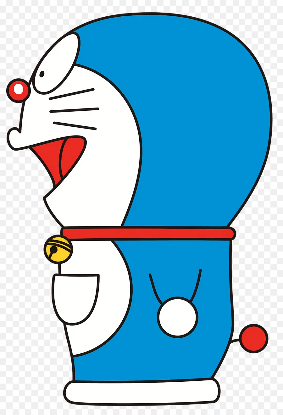 Doraemon，Robô Azul PNG