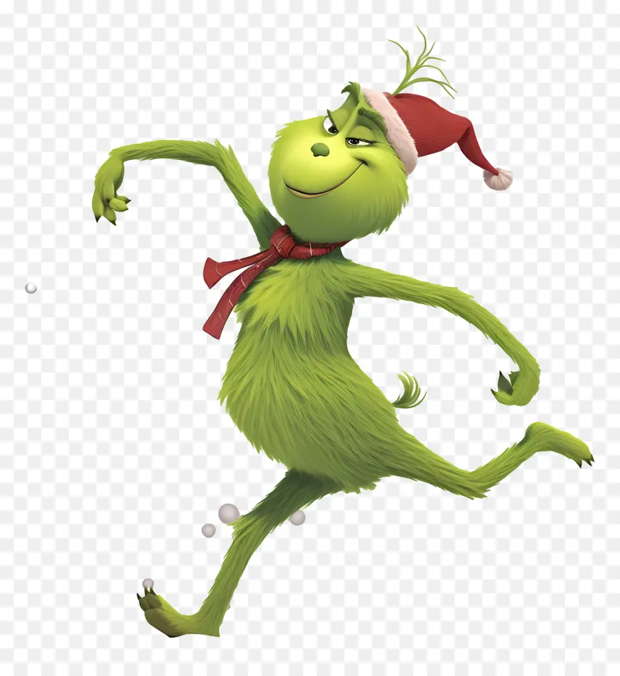 Grinch Dos Desenhos Animados，Personagem Verde PNG