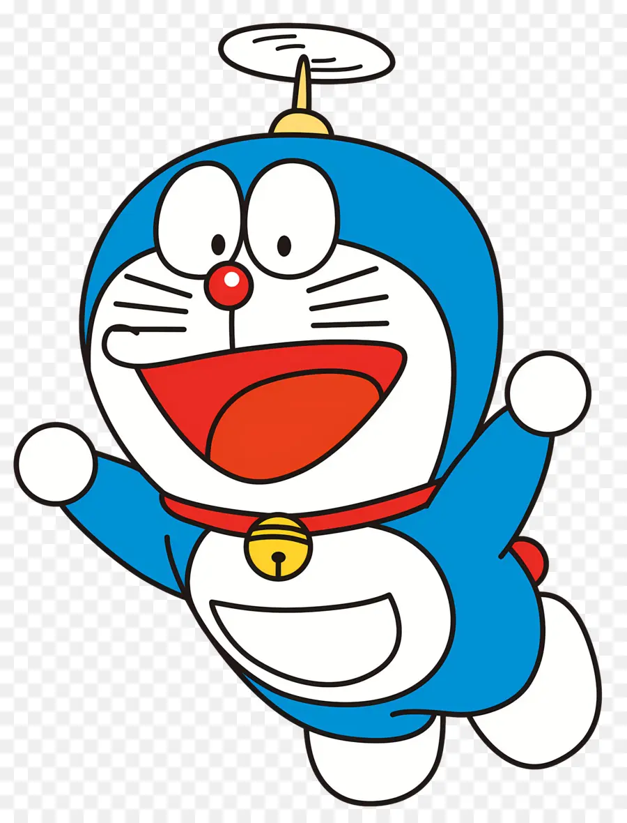 Doraemon，Robô Azul PNG