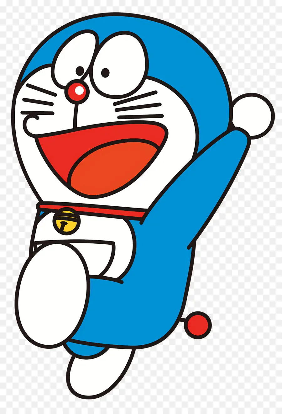 Doraemon，Robô Azul PNG