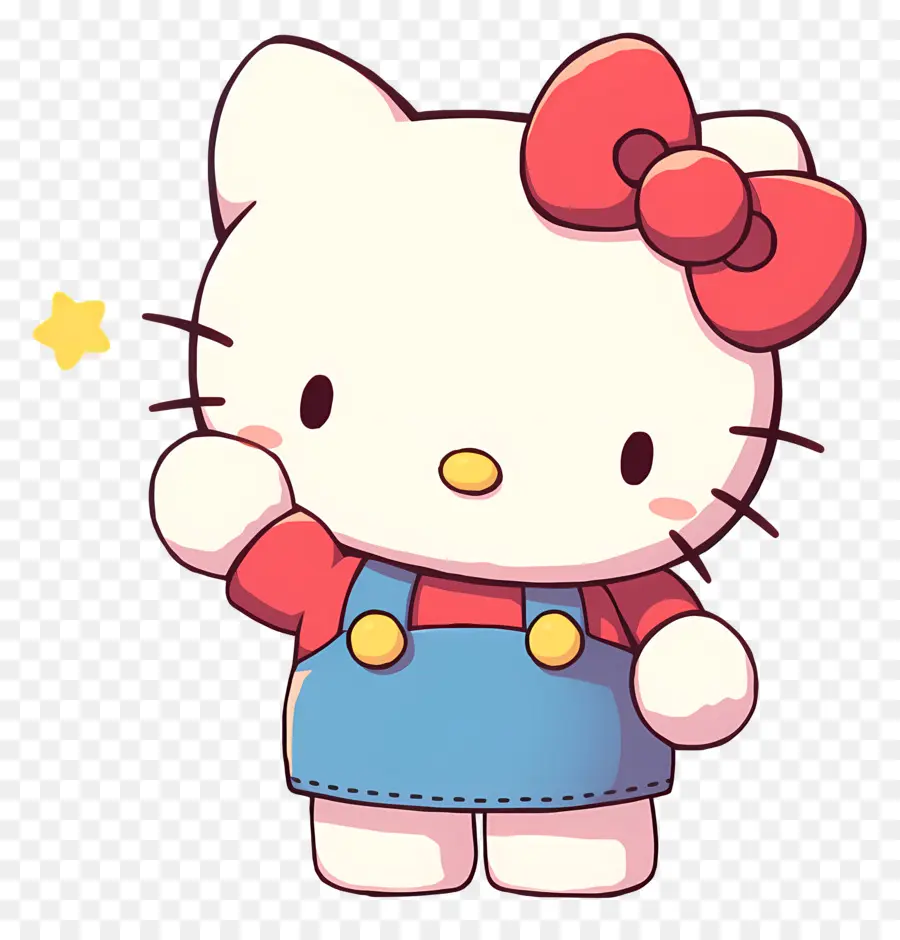 Olá Kitty Fofa，Olá Gatinha PNG