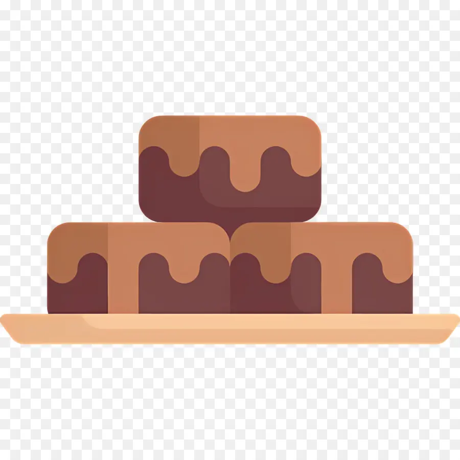 Brownie，Quadrados De Brownie PNG