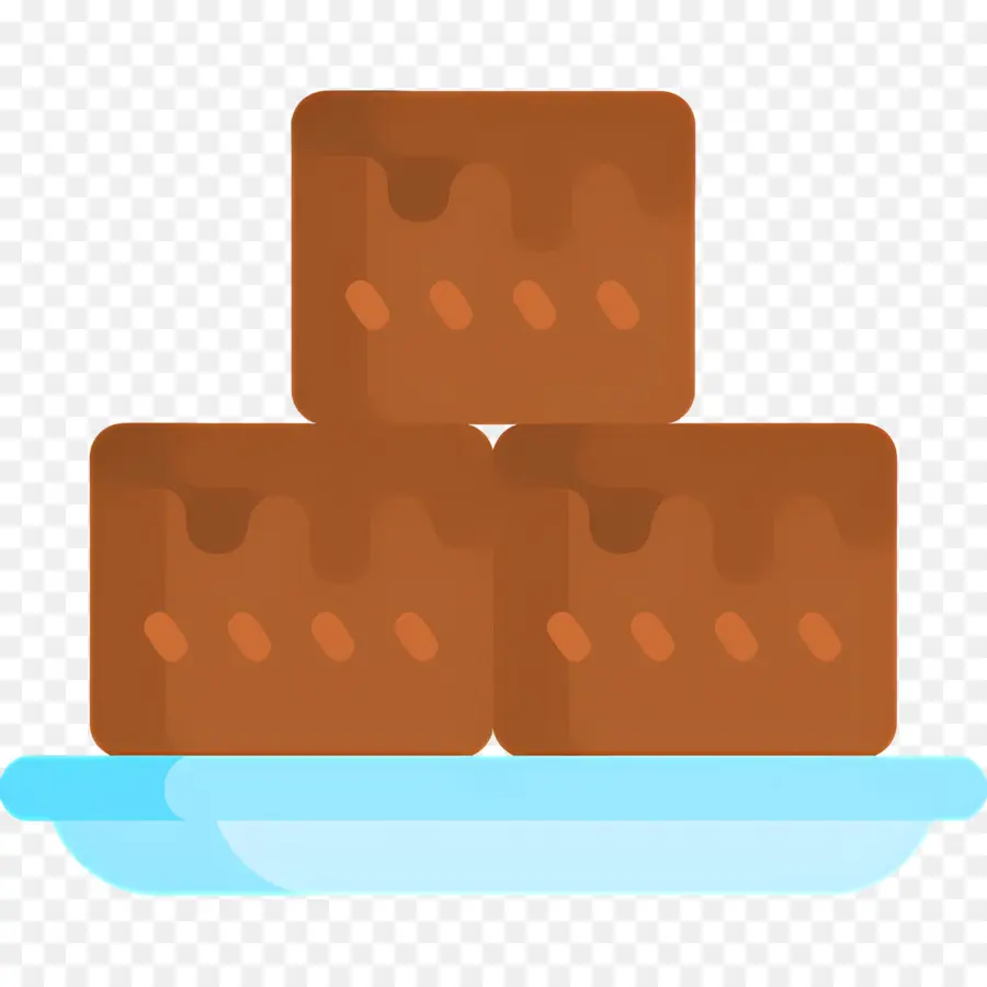 Brownie，Quadrados De Brownie PNG