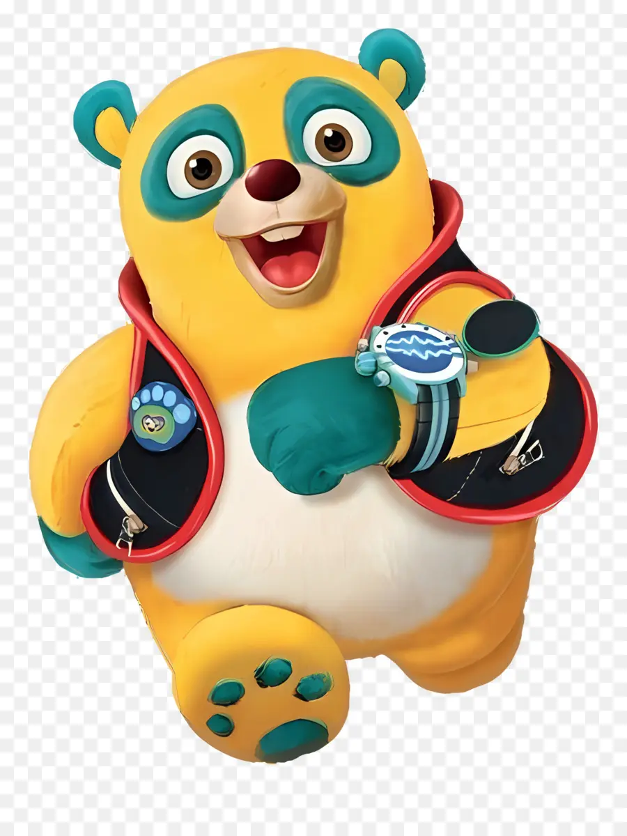 Agente Especial Oso，Urso Amarelo PNG