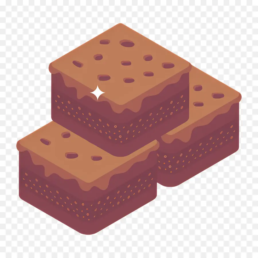 Brownie，Chocolate PNG