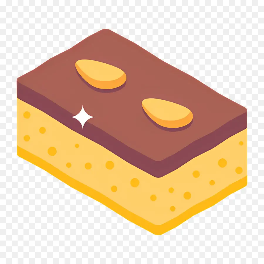 Brownie，Bolo Em Camadas PNG