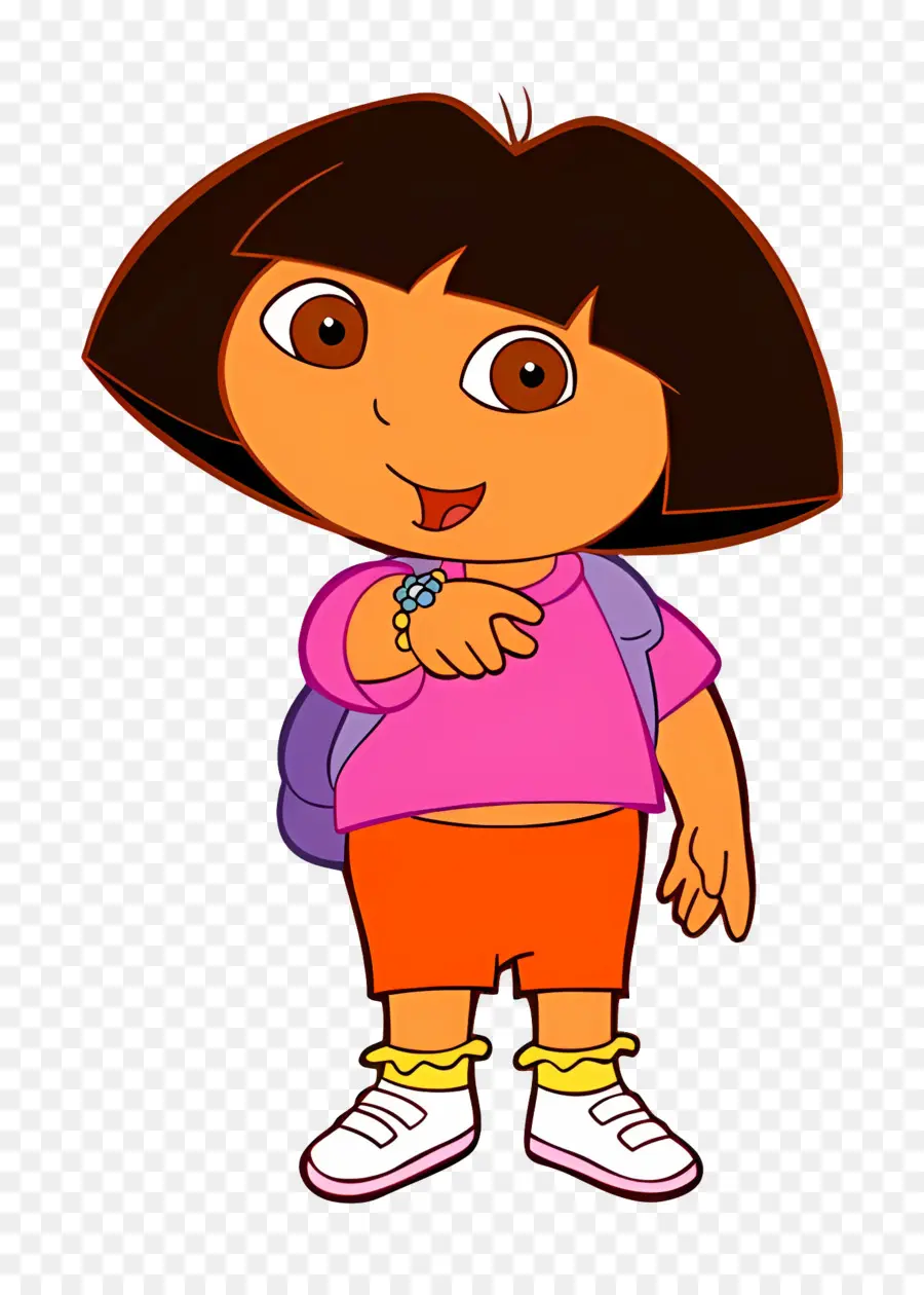 Dora Márquez，Garota Dos Desenhos Animados PNG