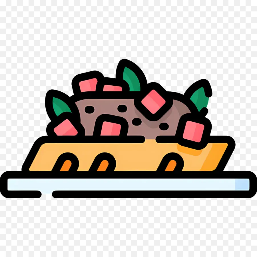 Bruschetta，Torta De Carne PNG