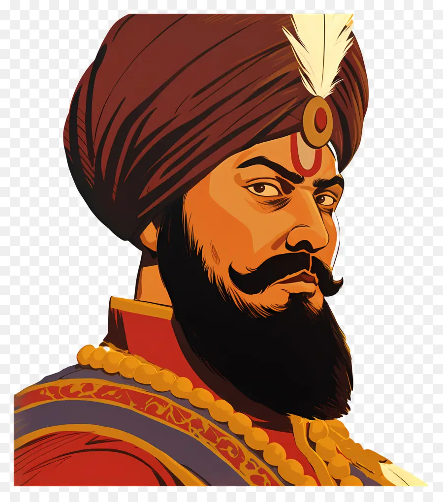 Guru Govind Singh Jayanti，Figura Histórica PNG