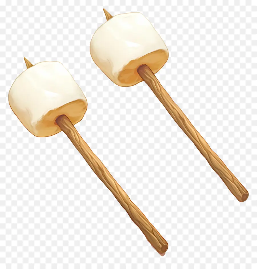 Marshmallows，Marshmallows Em Palitos PNG