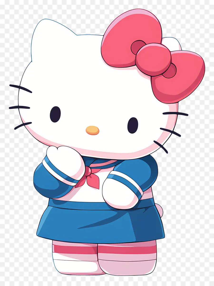 Olá Kitty Fofa，Olá Gatinha PNG