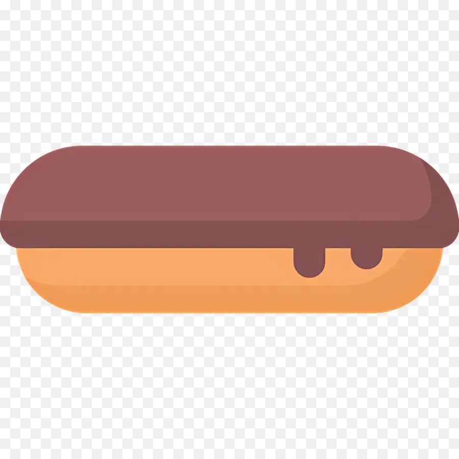 éclair，Éclair De Chocolate PNG