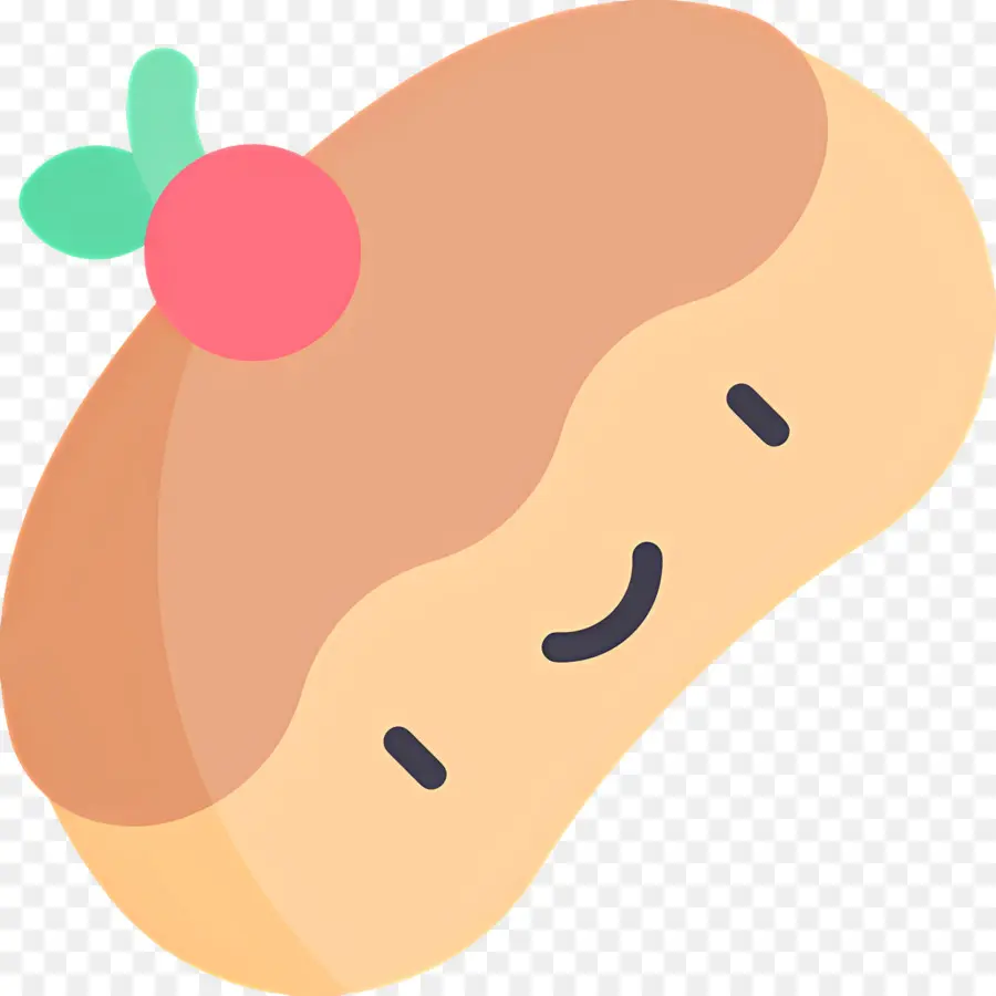 éclair，Pastelaria Sorridente PNG