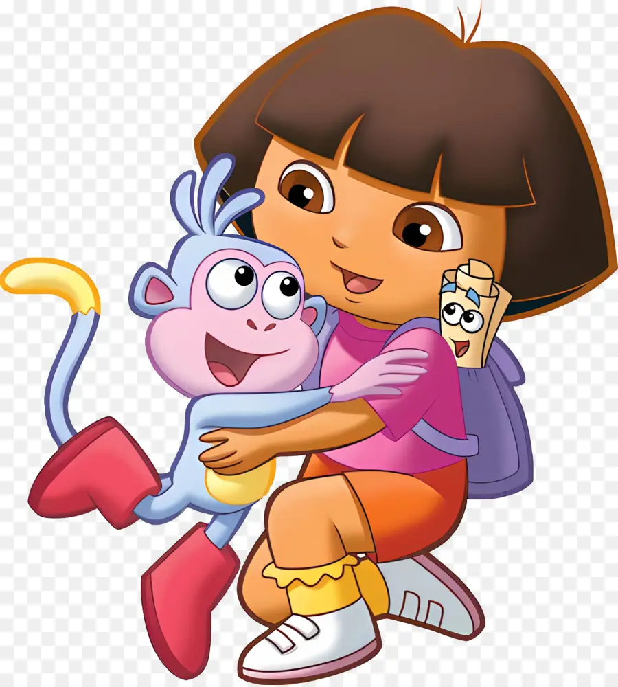 Dora Márquez，Menina Dos Desenhos Animados PNG