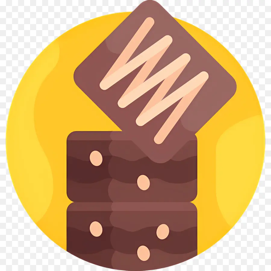 Brownie，Biscoitos De Chocolate PNG