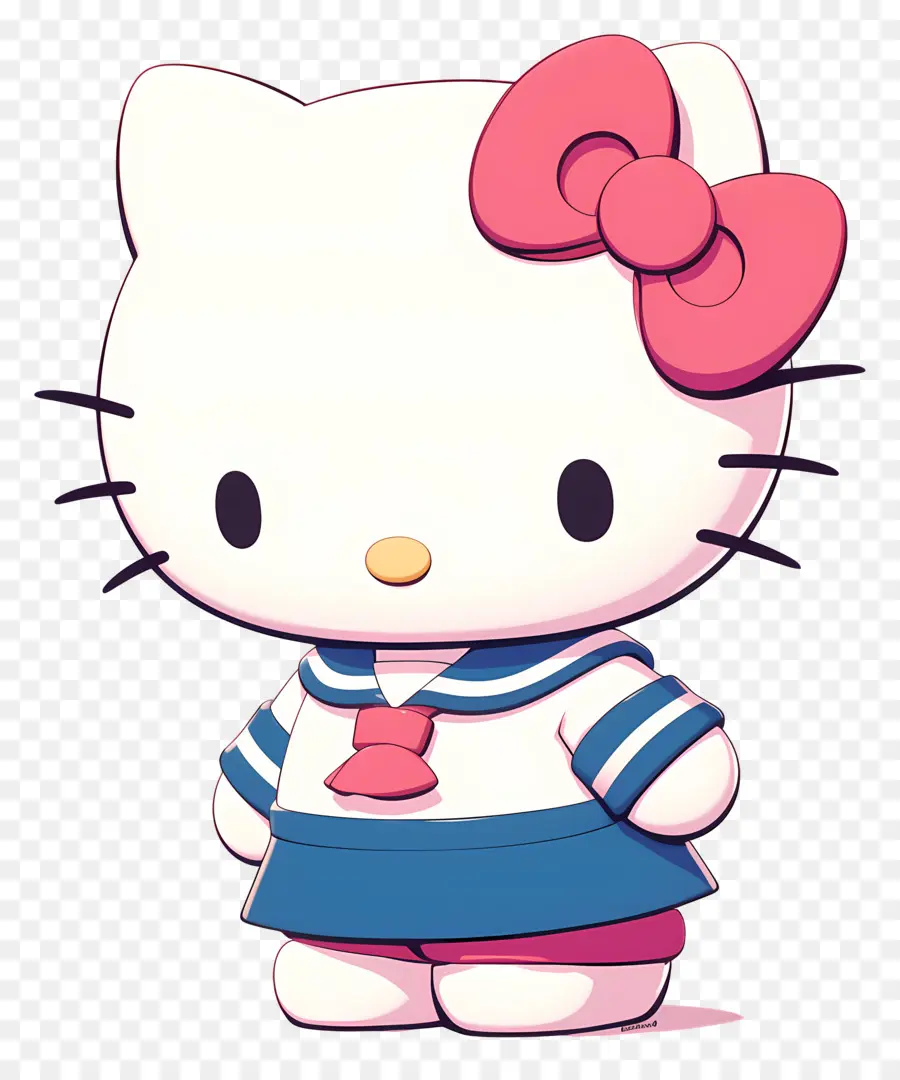 Olá Kitty Fofa，Olá Gatinha PNG