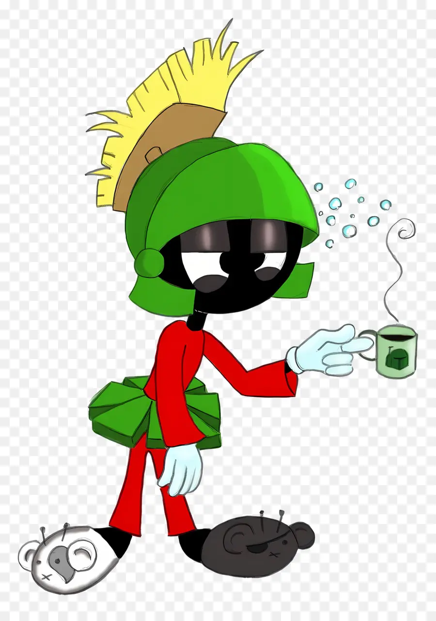 Marvin O Marciano，Personagem De Desenho Animado PNG