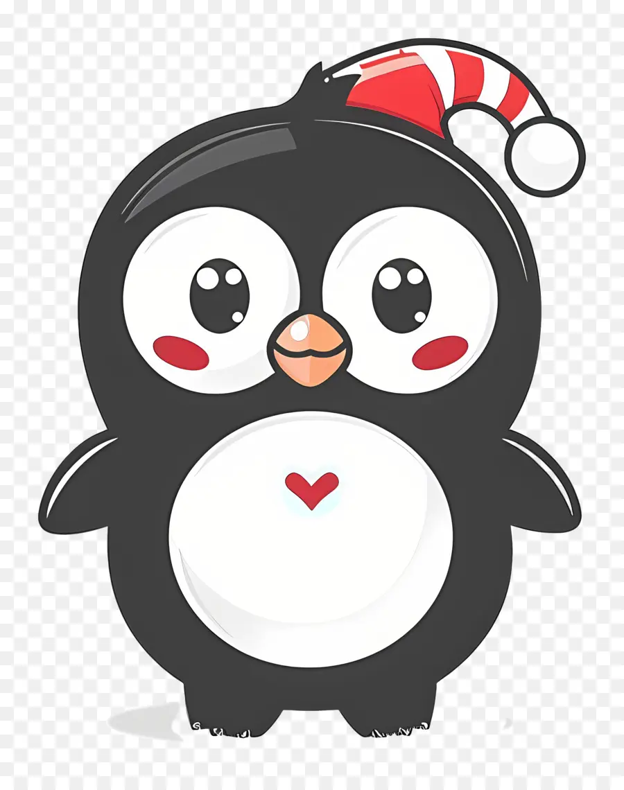 Pinguim De Natal，Pinguim Fofo PNG