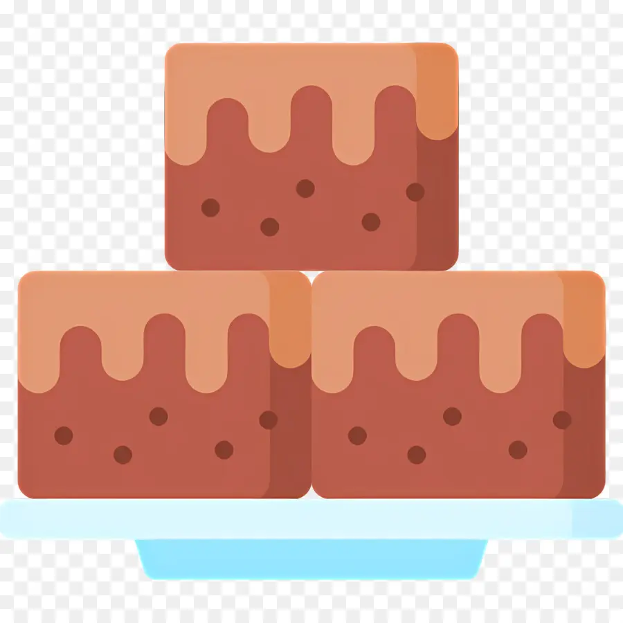 Brownie，Quadrados De Brownie PNG