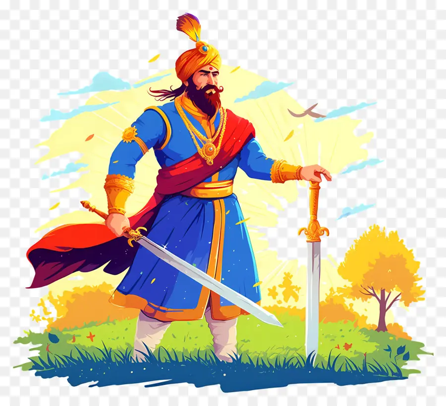 Guru Govind Singh Jayanti，Guerreiro PNG