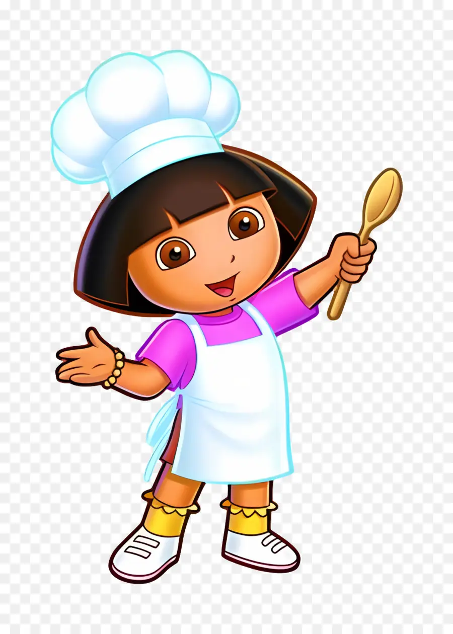 Dora Márquez，Chef De Desenho Animado PNG