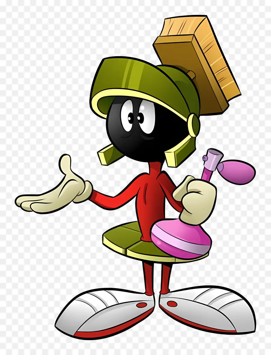 Marvin O Marciano，Personagem De Desenho Animado PNG