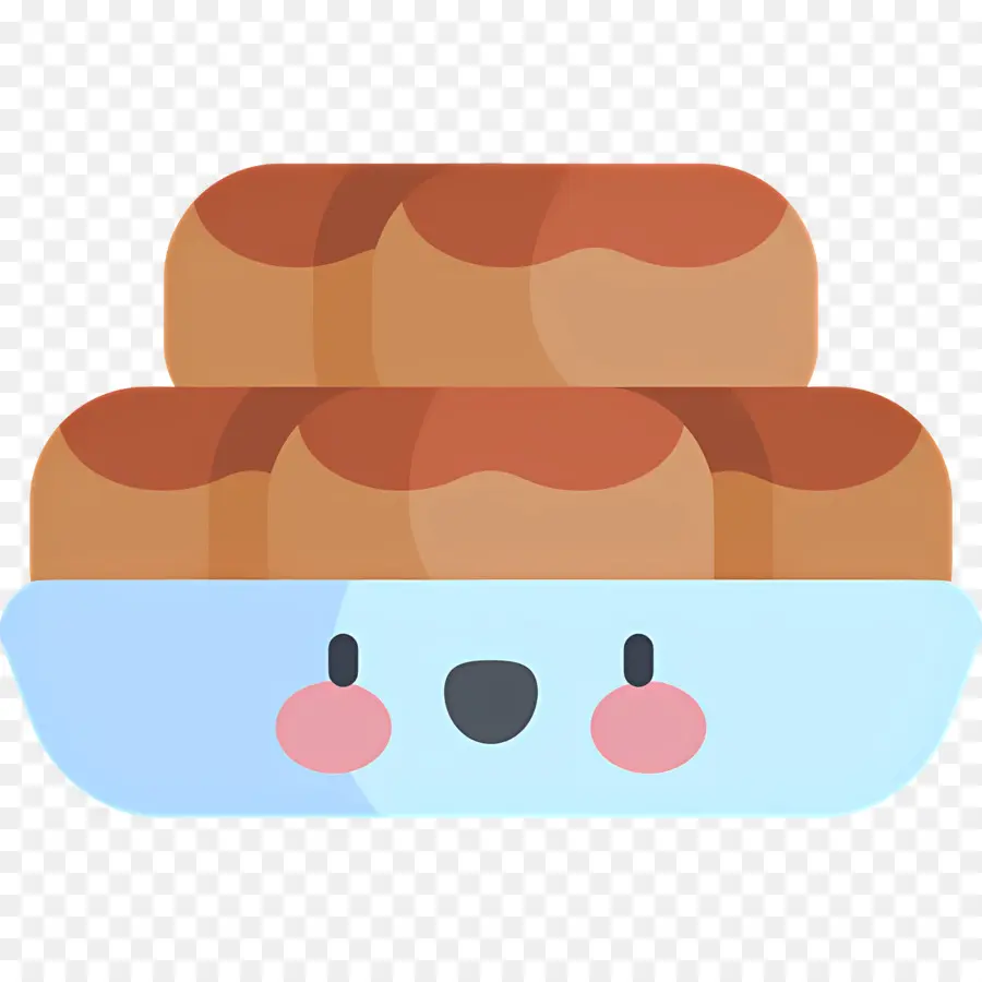 Brownie，Pãozinho Com Rosto PNG