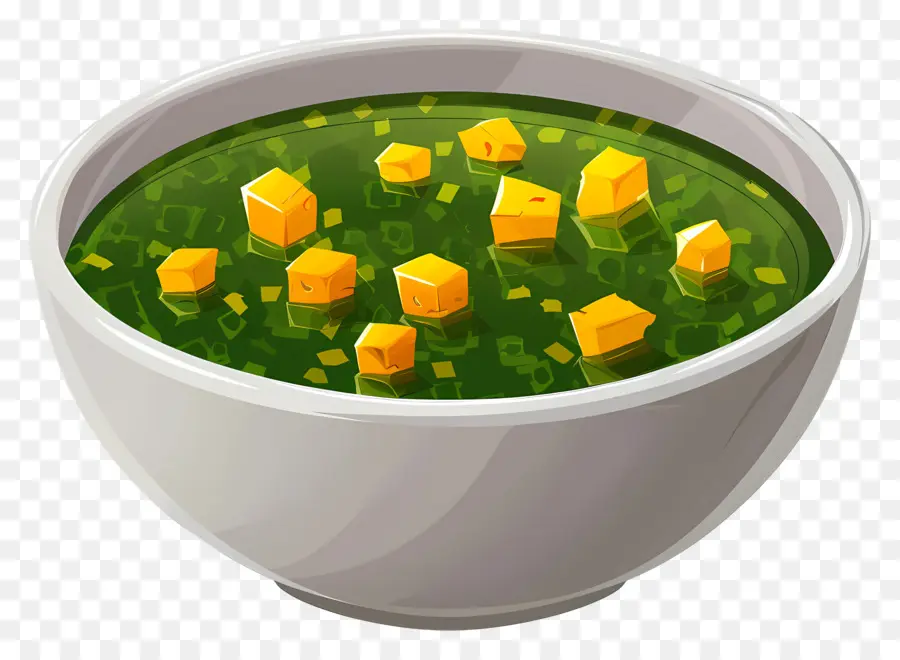 Sopa Verde，Tigela De Sopa Verde PNG