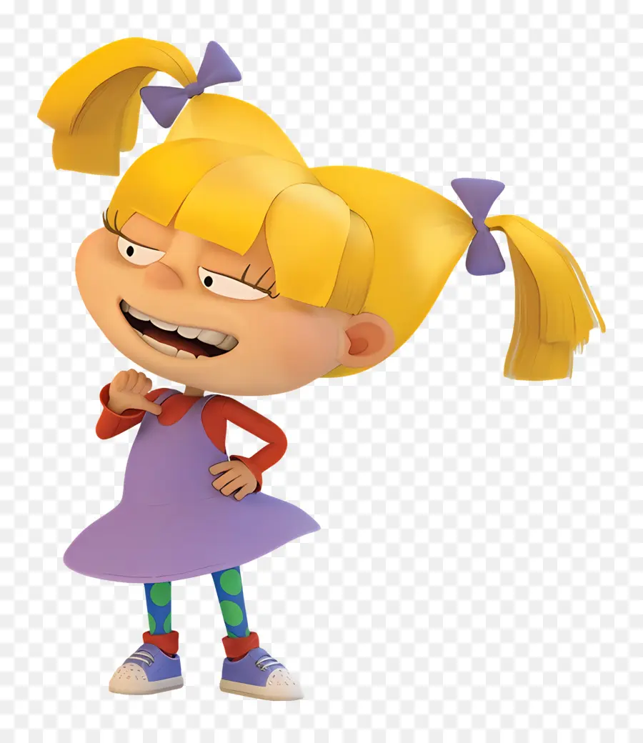 Picles Angélica，Personagem De Desenho Animado PNG