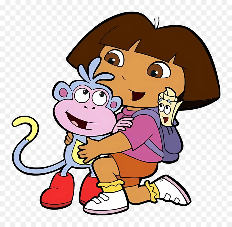 Dora Márquez，Garota Dos Desenhos Animados PNG