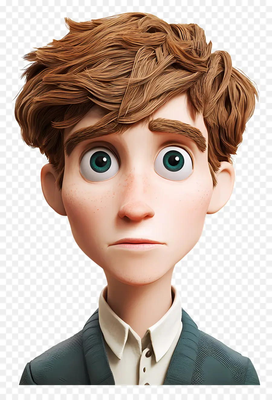 Eddie Redmayne，Personagem Animado Em 3d PNG