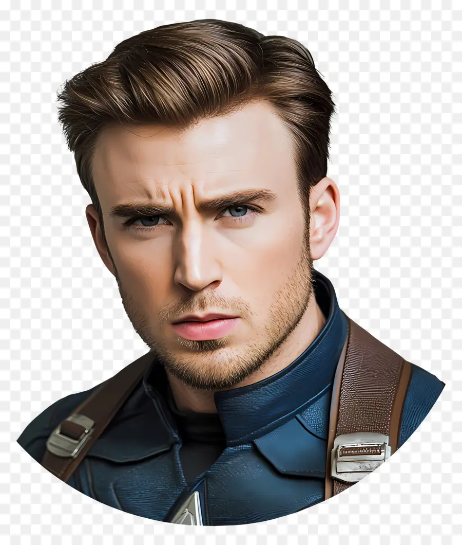 Chris Evans，Retrato Do Personagem PNG