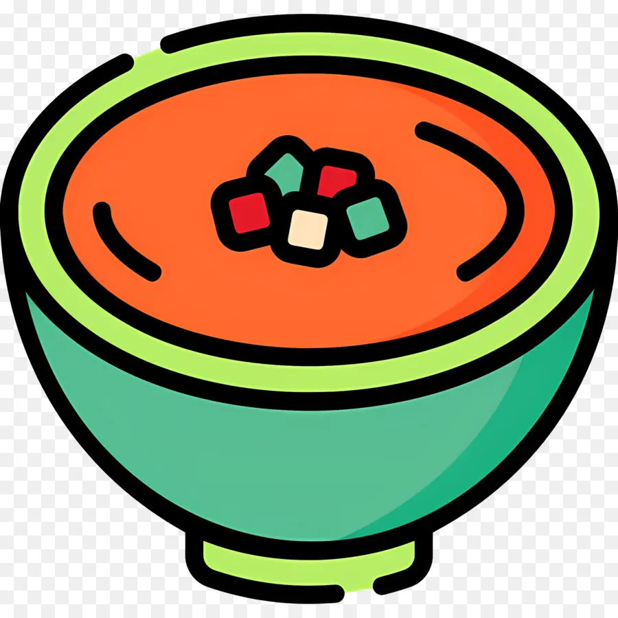 Gaspacho，Tigela De Sopa PNG