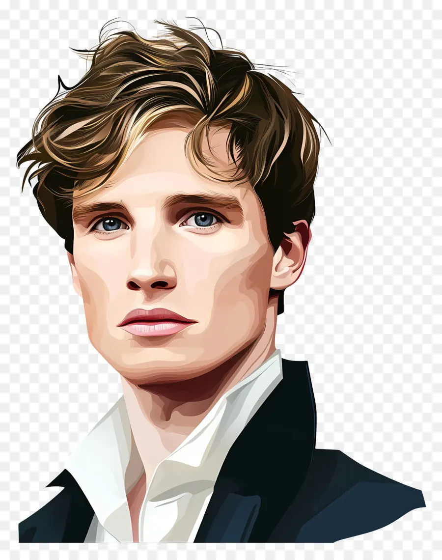 Eddie Redmayne，Homem Estiloso De Terno PNG