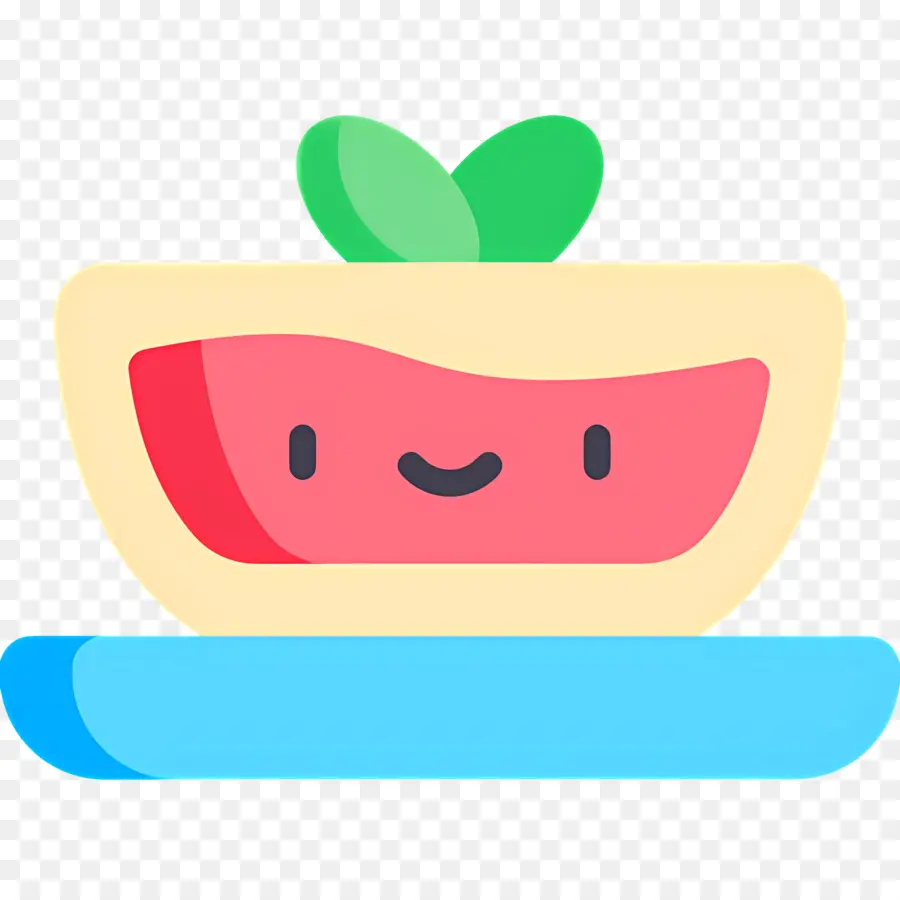 Gaspacho，Tigela Com Sorriso PNG